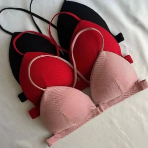 ست شورت سوتین پارچه نخی تابستانی رنگبندی توتوپوش