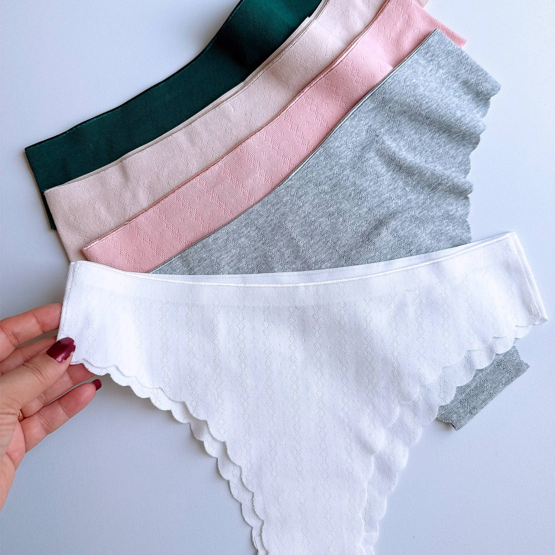 High-waisted cotton shorts 6